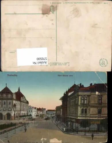 570500,Szabadka Baro Eötvös utca Hungary