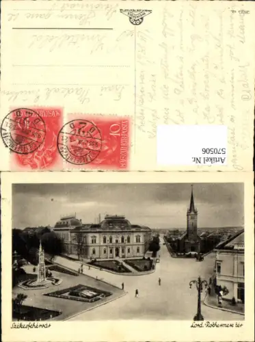 570506,Szekesfehervat Lord. Rothermere ter Hungary