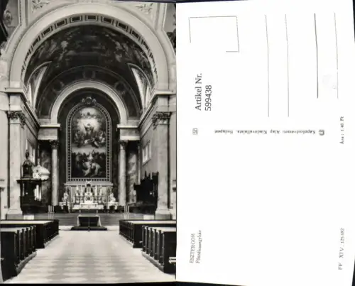 599438,Esztergom Föszekesegyhaz Kirche Innen Hungary