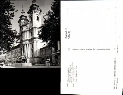 599453,Eger Minorita templom Kirche d. Minoriten Hungary