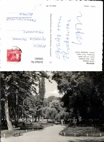 599491,Siofok Park reszlet Teil d. Parkes Hungary