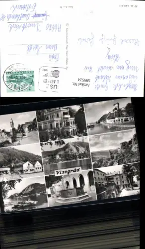 599524,Mehrbild Ak Visegrad Hungary