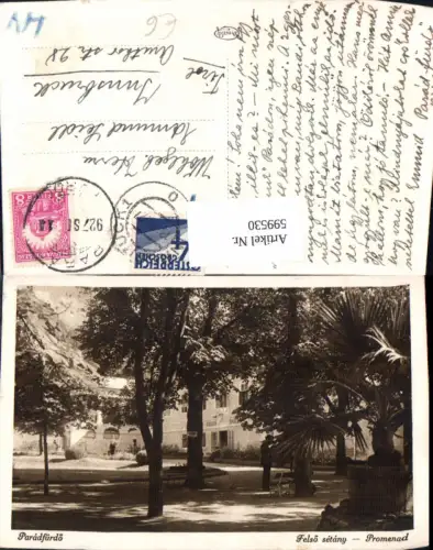 599530,Paradfürdö Felsö setany Promenad Hungary