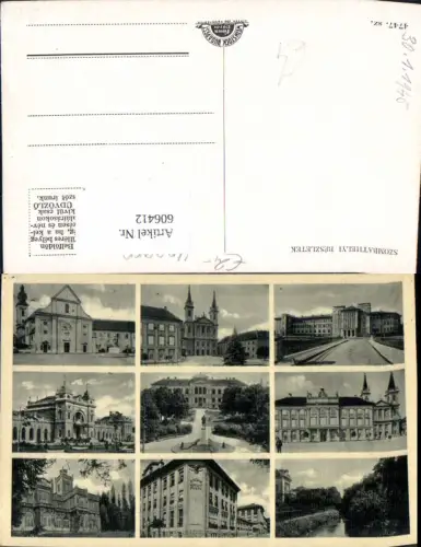 606412,Mehrbild Ak Szombathelyi Reszletek Hungary