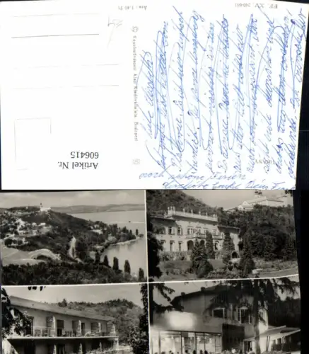 606415,Mehrbild Ak Tihany Hungary