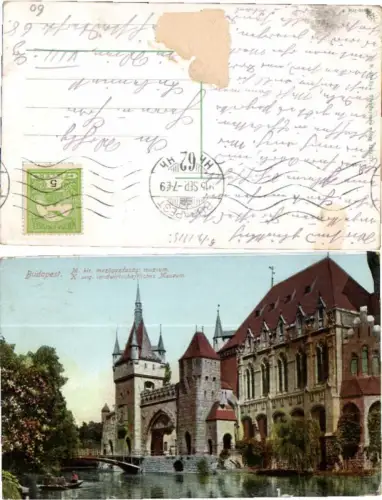 61072,Budapest Landwirtschaftliches Museum 1910