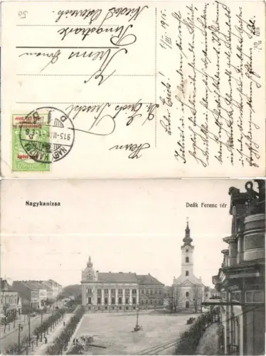 61078,Nagykanizsa deak ferenc ter 1915