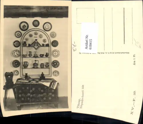 618415,Foto Ak Tihany Nepmüveszeti haz Interieur Keramik Hungary