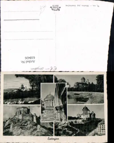 618426,Mehrbild Ak Esztergom Gran Dom Hungary