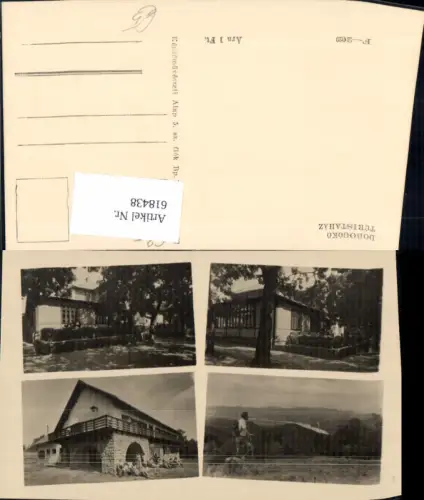 618438,Mehrbild Ak Dobogokö Türistahaz Pilisszentkereszt Hungary