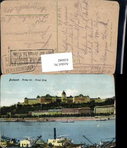 618442,Budapest Kiralyi var Königliche Burg Hungary