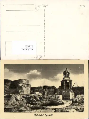 618445,Üdvözlet Egerböl Statue Eger Hungary