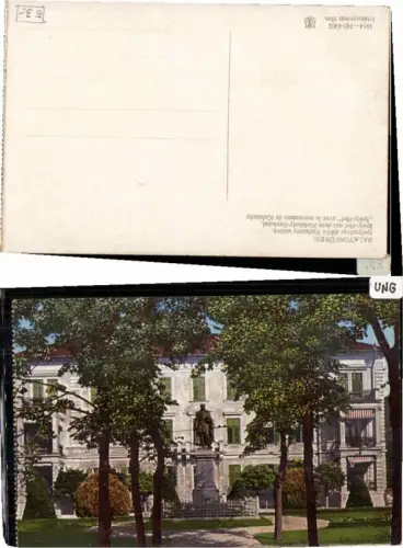 62707,Balatonfüred Plattensee Ipoly Hof Denkmal Kisfaludy