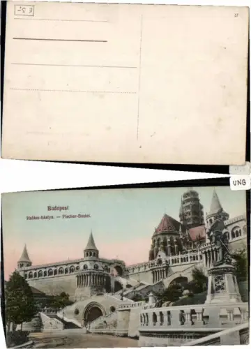 62709,Budapest Fischer Bastei 1905