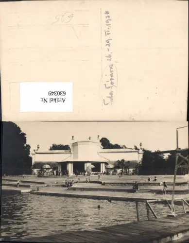 630349,Foto Ak Tata Tovaros 1926 Schwimmbad Hungary