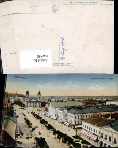 630360,Debreczen Ferencz-Jozsef-ut latkepe Hungary