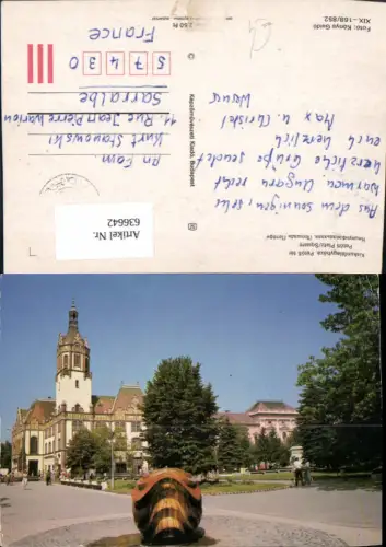 636642,Kiskunfelegyhaza Petöfi ter Petöfi Platz Square Hungary