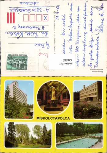636680,Mehrbild Ak Miskolctapolca Hungary