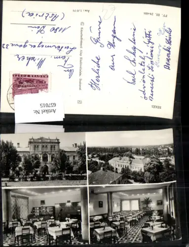 657015,Mehrbild Ak Bekes Hungary