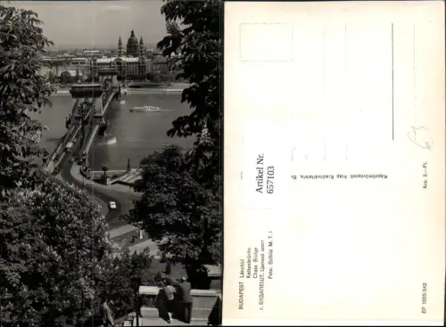 657103,Budapest Lanchid Kettenbrücke Hungary