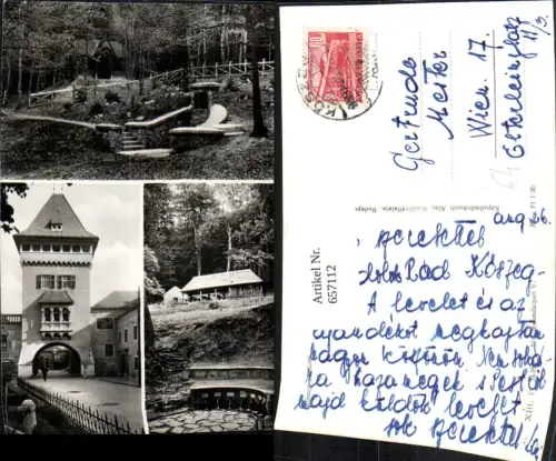 657112,Mehrbild Ak Kőszeg Köszegi rozletek Hungary