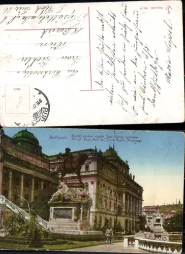 701302 Budapest Burg Park Prinz Eugen Monument
