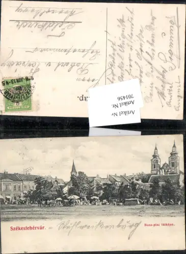 701456 Szekesfehervar Ungarn Hungary Buza plac latkepe