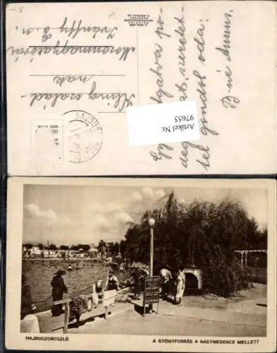 97655,Hajduszoboszlo Leute am Strand