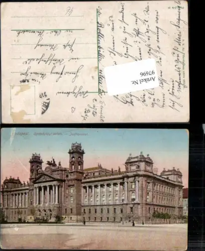 97696,Budapest Justizpalast 1914