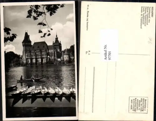 97701,Budapest Schloss Vajdahunyad