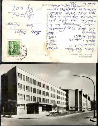 98628,Szombathely Gymnasium Strassenansicht