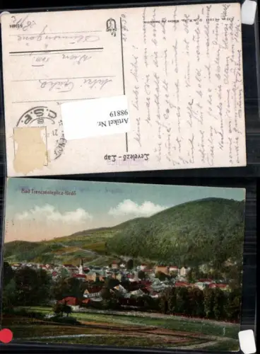 98819,Bad Trencsenteplicz fürdö Trenschin Teplitz