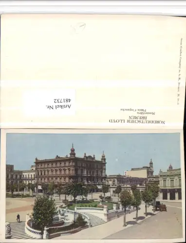 481732,Uruguay Montevideo Plaza Cogancha Platz