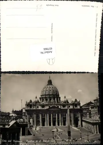 657066,Citta del Vaticano Basilica di S. Pietro Petersdom Vatikan Rom Roma