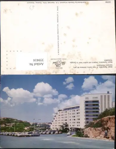 359414,Venezuela Caracas Hotel Tamanaco Gebäude