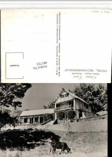 481722,Venezuela Estado Aragua Colonia Tovar Hotel Schwarzwald