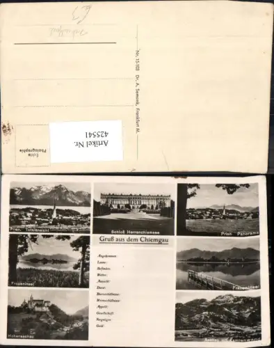 425541,Schreibfaulheit Schreibfaul Chiemgau Schloss Herrenchiemsee Prien Fraueninsel