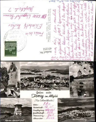 431232,Schreibfaulheit Isny i. Allgäu Espantor Stadtgraben