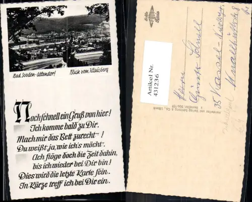 431236,Schreibfaulheit Bad Sooden Allendorf Klausberg
