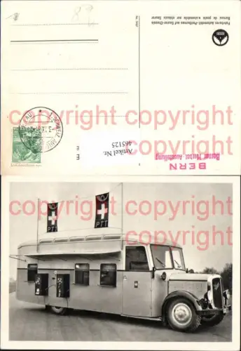 465125,Post Telegraph- Telephon Postbus Stempel Bern Herbst Ausstellung