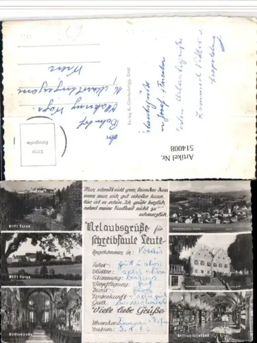 514008,Schreibfaulheit Urlaubsgrüße für schreibfaule Leute Vorau Mehrbildkarte