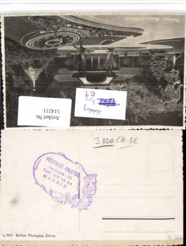 514211,Ansichtskartengeschichte Stempel Postales Objetos Madrid