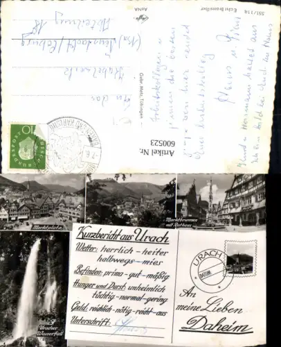600523,Schreibfaulheit Kurzbericht aus Urach
