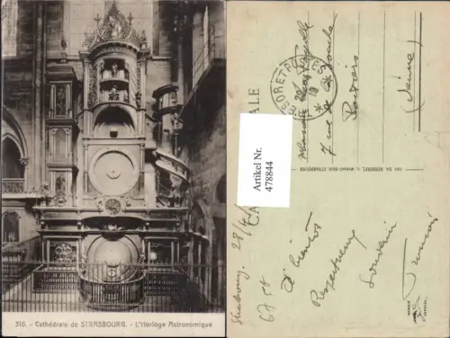 478844,Astronomische Uhr Strasbourg Straßburg Cathedrale L Horloge Astronomique
