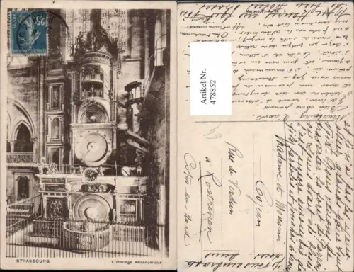 478852,Astronomische Uhr Strasbourg L Horloge Astronomique Straßburg