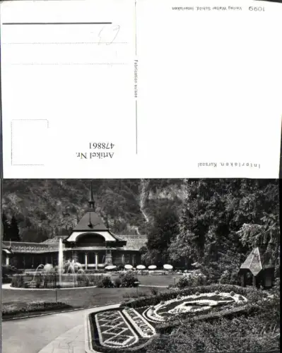 478861,Blumenuhr Interlaken Kursaal