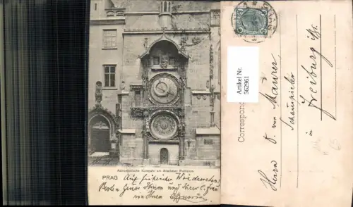 562961,Prag Praha Altstädter Kunstuhr Rathausuhr Astronomische Uhr