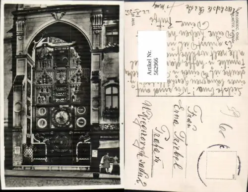 562966,Olomouc Orloj Olmütz Kunstuhr Astronomische Uhr