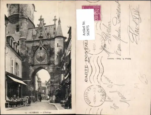562975,Auxerre L Horloge Astronomische Uhr