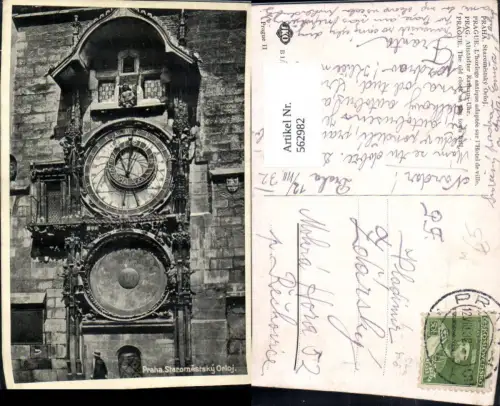 562982,Prag Praha Altstädter Rathaus-Uhr Staromestsky orloj Astronomische Uhr